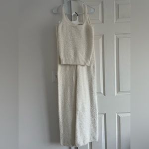 Skims cozy set in bone S/M